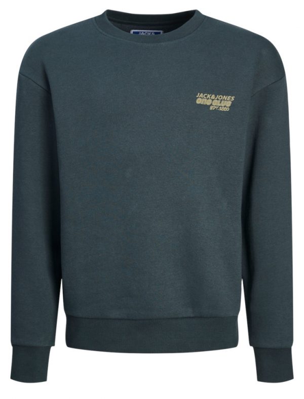 Jack & Jones JR sweatshirt loose fit, Collect EDC, army - 152 - 12år