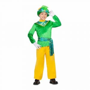 Kostume til børn Grøn Hat Jakke Bukser 10-12 år