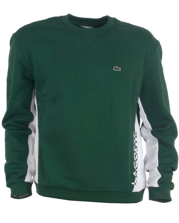 Lacoste sweatshirt, army - 152 - 12år