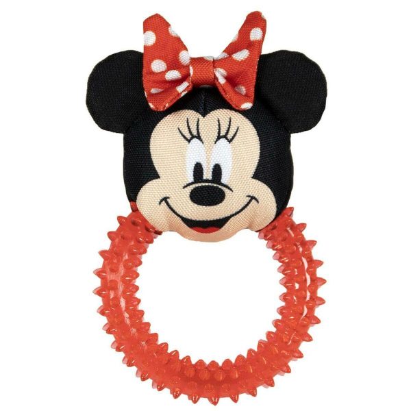 Legetøj til hunde Minnie Mouse Rød 100 % polyester