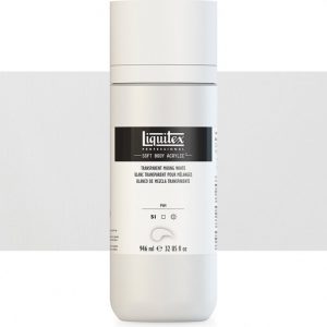 Liquitex - Akrylmaling - Soft Body - Transparent Mixing White 946 Ml