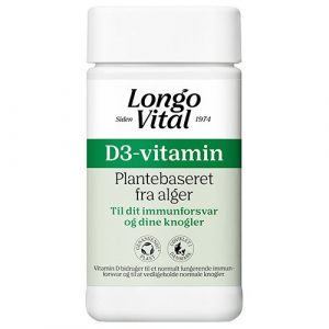 Longo Vital D3-vitamin 25 Î¼g - 180 tabletter DATOVARE 04-2024