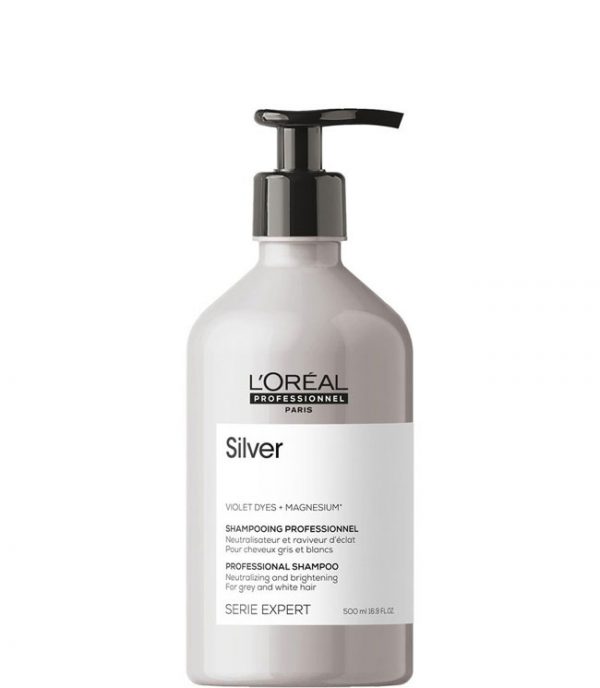 L'Oreal Pro. Serie Expert Silver Shampoo, 500 ml.