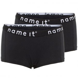 Name IT 2-pack hipsters, black - 116 - 110/116