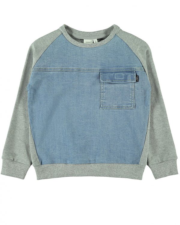 Name It sweatshirt, Bataj, grey - 152 - 146/152