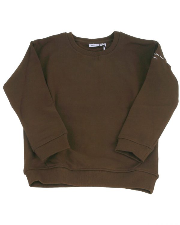 Name It sweatshirt, Osgas, coffee - 140 - 134/140