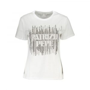 Patrizia Pepe Elegant Short Sleeve Crew Neck T-shirt