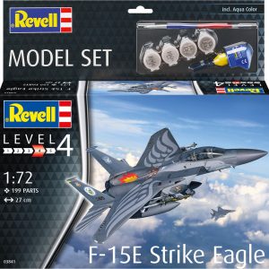 Revell - F-15e Strike Eagle Modelfly - 1:72 - Level 4 - 63841