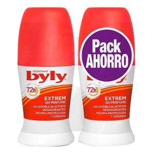 Roll on deodorant Extrem Byly (2 uds)