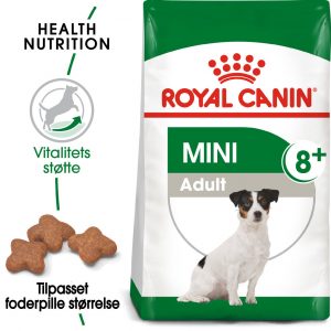 Royal Canin Mini Adult 8+ 8kg, til hunde over 8 år