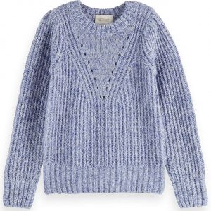 Scotch & Soda uld strik, blue - 140 - 10år