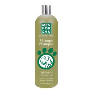 Shampoo Menforsan Hund Tea tree 1 L Karamel