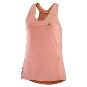 Tank top kvinder Salomon XA Tank Brick Dust Pink M