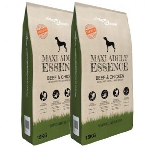 Tørfoder til hunde 2 stk. Maxi Adult Essence BeefΧcken 30 kg