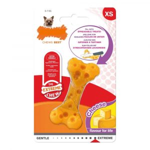 Tyggeben til hund Nylabone Dura Chew Ost Nylon XS-størrelse