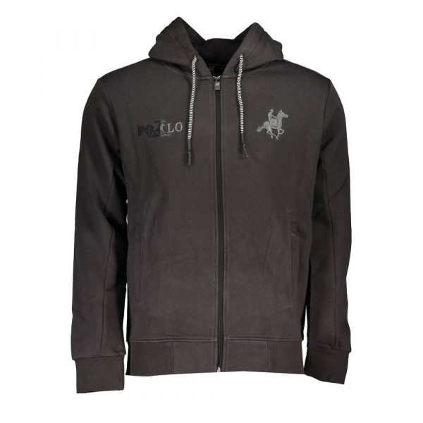 U.S. Grand Polo Elegant Grå Hooded Sweatshirt