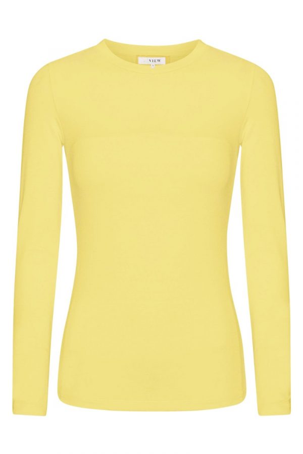 A-View - Bluse - Stabil Top L/S - Yellow