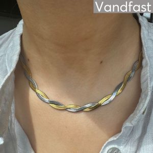 ANNEBRAUNER Double Cobra Mix Necklace