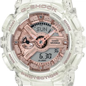 Casio GMA-S110SR-7AER Herreur G-Shock Gennemsigtigt Ur