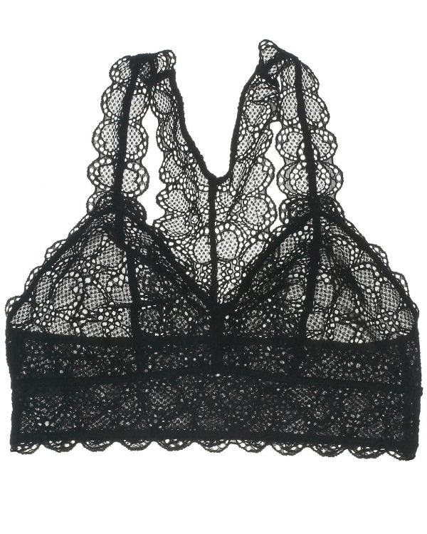 DKNY bralette, Lace, black - 188 - L+ - 40