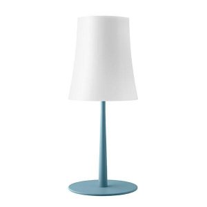 Foscarini BIRDIE Easy Bordlampe Blå & Opal