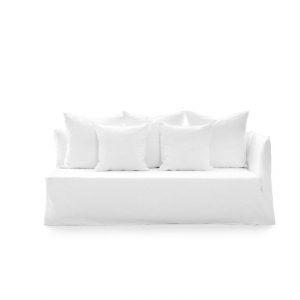 Gervasoni Ghost 21 R Modul Sofa Lino Bianco