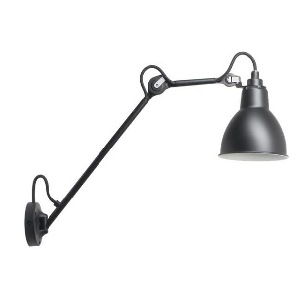 Lampe Gras N122 Væglampe Sort/Sort – DCWéditions