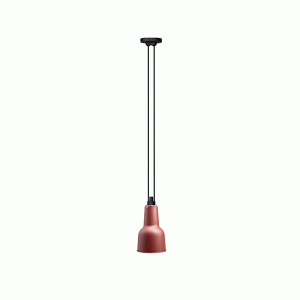 Lampe Gras N322 OC Pendel Mat Rød