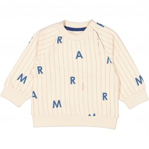 MarMar Baseball Stripes Theos B Sweatshirt - Str. 4 mdr/62 cm