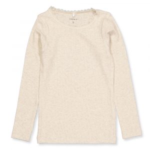 NKFKab rib bluse (7-8 år)