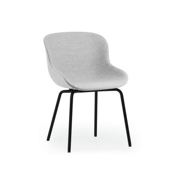 Normann Copenhagen Hyg Spisebordsstol Polstret Sort Stål/Synergy LDS16