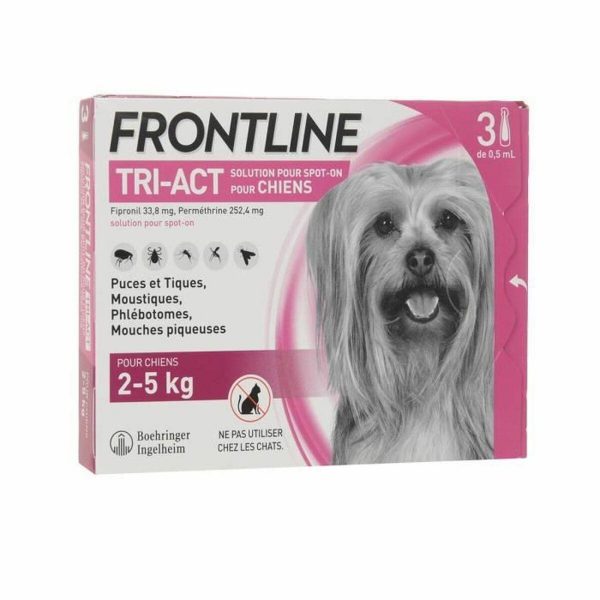 Pipette til hunde Frontline Tri-Act 2-5 Kg