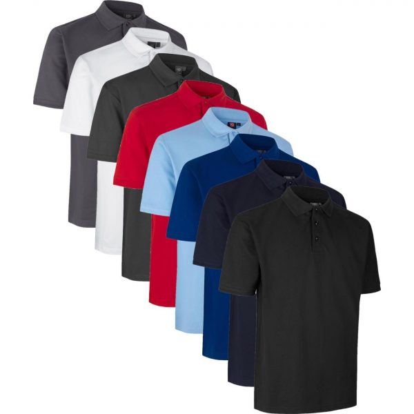 PRO Wear 0324 poloshirt | u. lomme-Flaskegrøn-XL