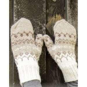 Talvik MittensÂ by DROPS Design - Vanter Strikkeopskift str. S/M - Small/Medium