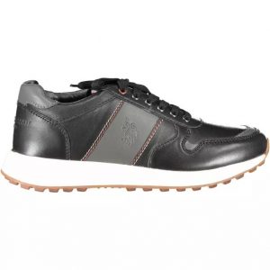 U.S. POLO ASSN. Sort ECO Læder Sneakers