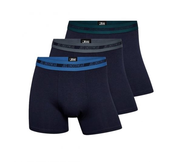 3-pak JBS bambus boxershorts, navy, str. 2XL