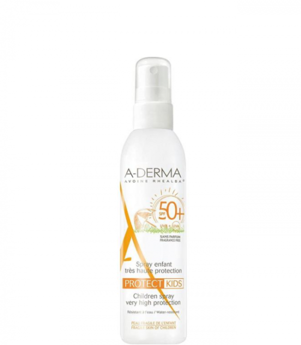 A-Derma Protect Kids Children Spray Very High Protection SPF50+, 200 ml.