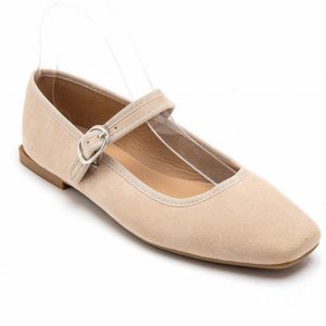 Adina Dame ballerinaer 1772 - Beige