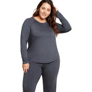 Boody - Goodnight Raglan Sleep Top Storm - XL