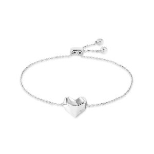 Calvin Klein - Faceted Heart armbånd 35000038