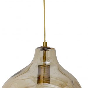 Creative Collection - Azizi Pendel Lampe - Brun - Glas