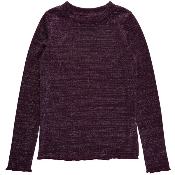 Elitter rib bluse (5-6 år)