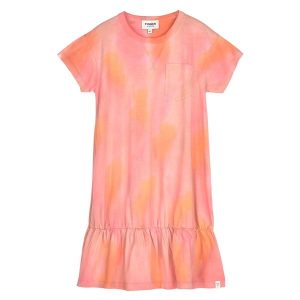 Finger In The Nose Patti Rainbow Tie & Dye Oversized Kjole - Str. 3XL/12-13 år