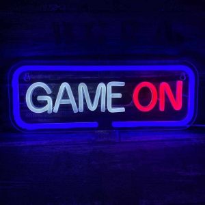 Game On Neon Lampe