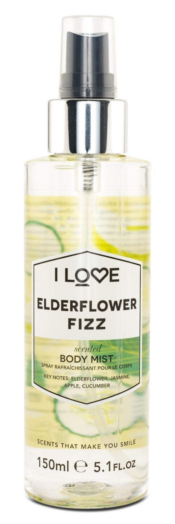 I Love Cosmetics Elderflower Fizz Body Mist 150 ml