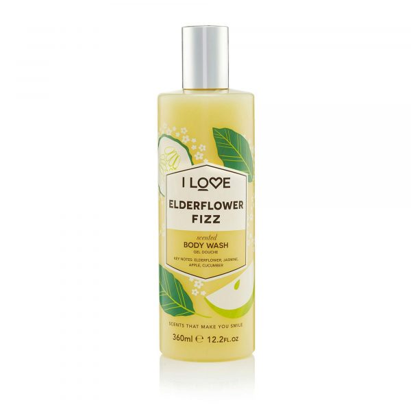 I Love Cosmetics Elderflower Fizz Body Wash 360 ml