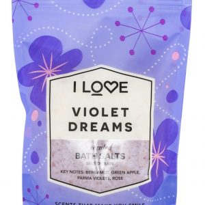 I Love Cosmetics Violet Dreams Bath Salts 500 g