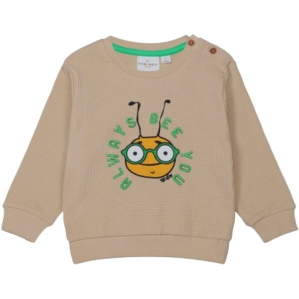 Juzzy Waffle Sweatshirt - CORNSTALK - 80