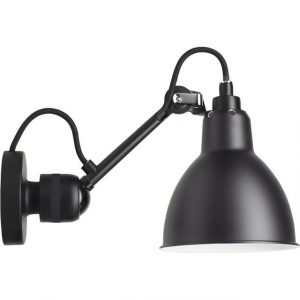 Lampe Gras N304 Væglampe Mat Sort Hardwired