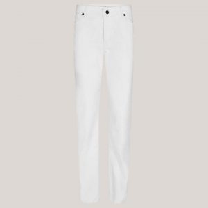 Lulu Jeans White, straight leg jeans i hvid